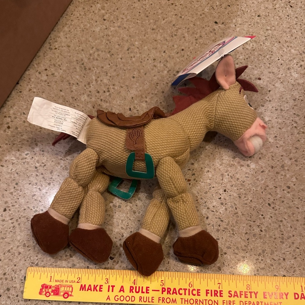 Disney Store Toy Bullseye Horse Plush. New With Tags. 10" Bullseye Plush. - Picture 3 of 16